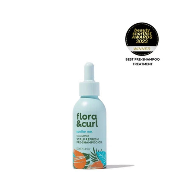 Flora & Curl - Coconut Mint Scalp Refresh Pre-Shampoo Oil