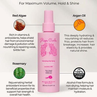 Rizos Curls - Alcohol-Free Volumizing Hair Spray