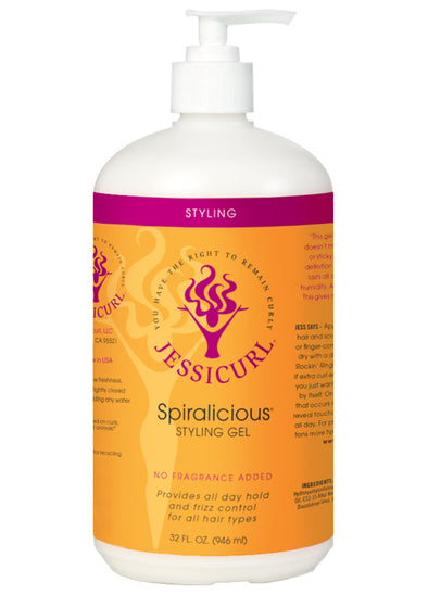 Jessicurl - Spiralicious Styling Gel 32Oz (For Kuwait only)