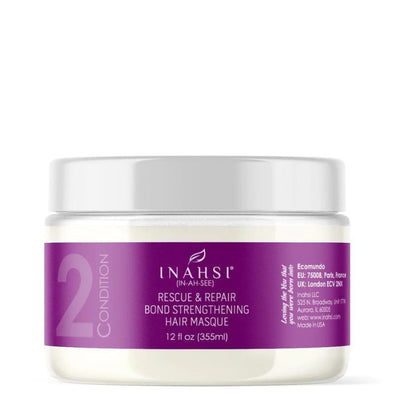 Inahsi Naturals - Rescue & Repair Bond Strengthening Hair Masque 12oz